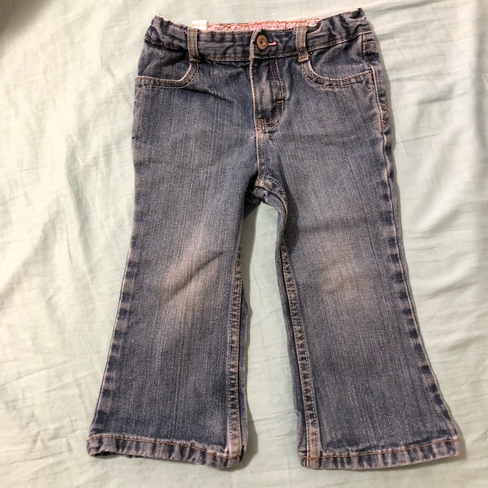 3/$12 OshKosh Baby Girl Jeans 24M